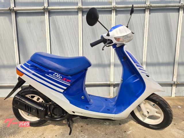 Ｄｉｏ　ＳＰ　１９８９年モデル　テラブルー／ロスホワイト　フルオリジナル　前後タイヤ／プラグ等新品交換　純正キー付