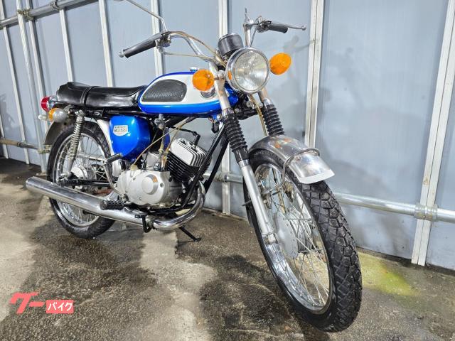 カワサキ 90SS 初期GA型 フルオリジナル バッテリー新品交換