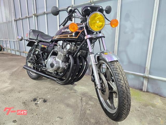 スズキ GS750E2 純正塗装 水平菅／タックロールシート