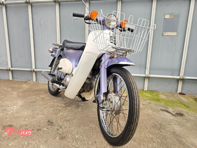ホンダ スーパーカブ70DX 前カゴ／タンデムステップ付 前後タイヤ