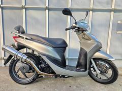 ホンダ　Ｄｉｏ１１０　カチ上げマフラー／バックレスト／ＬＥＤヘッドライト／グリップヒーター　純正キー＋スペアキー付　駆動系内部分解点検