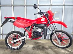 ホンダ　ＣＲＭ８０　ＨＤ１１　１９８８年初期型　キャブレタ／Ｆフォークオーバーホール　前後タイヤ／エアフィルタ／チェーン／シート表皮等新品