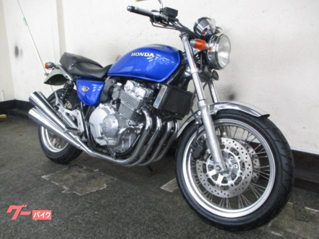 ホンダ ｃｂ４００ｆｏｕｒ ｎｃ３６ １９９８年式 エンジンガード ブルー 水冷 埼玉県 バイクセンター 草加 の中古バイク 新車バイク Goo バイク情報