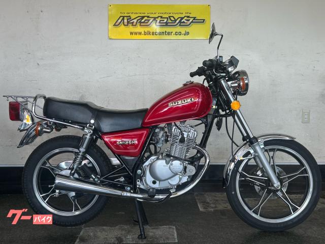 ＧＮ１２５Ｈ　レッド　５速ＭＴ　キャブレター　ノーマル