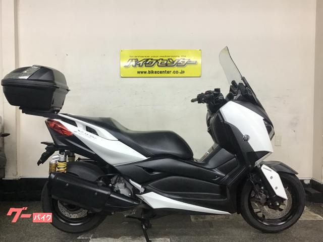 Ｘ−ＭＡＸ２５０　２０１８年モデル　ホワイトメタリック　ＥＴＣ　グリップヒーター　ＧＩＶＩリアボックス　ロングスクリーン