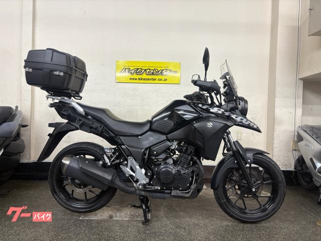Ｖ−ストローム２５０　２０１９年モデル　パールネブラーブラック　ＡＢＳ　リアボックス　６速ＭＴ　シフトインジケーター