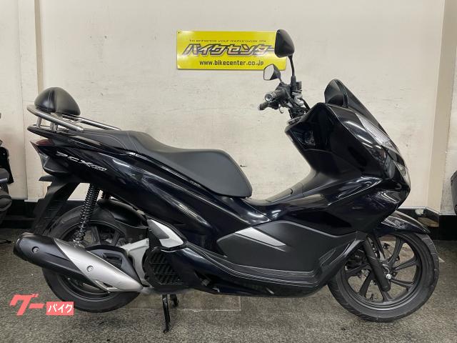 PCX150 2018年モデル ポセイドンブラックメタリック インジェクション スマートキー ヘッドライトLED バックレスト