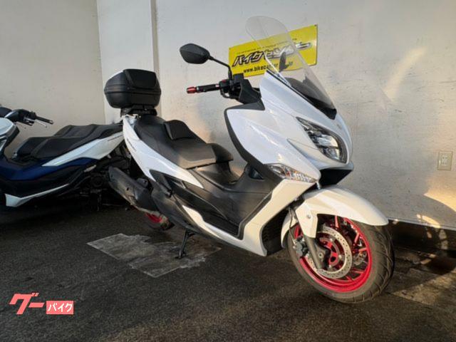 スズキ バーグマン400 ABS 2019年モデル パールグレッシャー