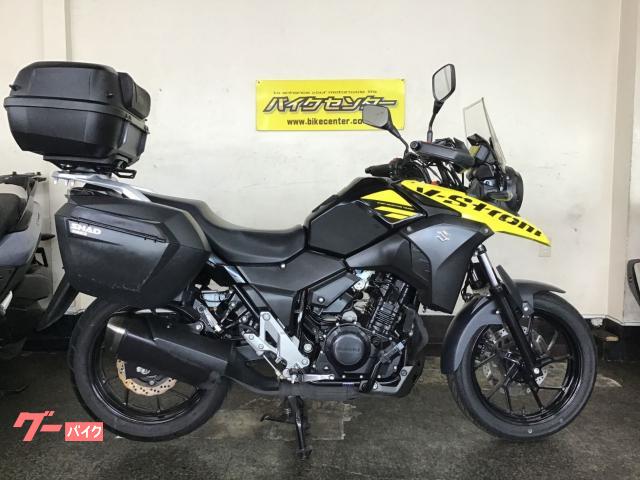 V−ストローム250 ABS 2021年モデル SHADフルパニア GIVIリアボックス ETC2.0 グリップヒーター エンジン
