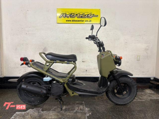 即乗り　きれい　ズーマー　ホンダ　１発始動 点検整備済 良品 AF58 ズーマー 希少　2003年　カムフラージュグリーン キャブ車 メットイン付き　和歌山市 ホンダ ズーマー 2003年モデル カムフラージュグリーン