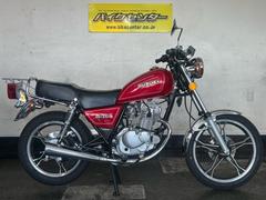 スズキ　ＧＮ１２５Ｈ　レッド　５速ＭＴ　キャブレター　ノーマル