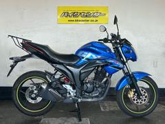 スズキ　ＧＩＸＸＥＲ　１５０　２０１９年モデル　トリトンブルーメタリック　５速ＭＴ　リアキャリア　インジェクション