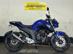 ヤマハ　ＦＺ２５　ブルー　５速ＭＴ　社外マフラー　ヘッドライトＬＥＤ　ＡＢＳ　リアフェンダーレス　ＵＳＢワンポート　インジェクション