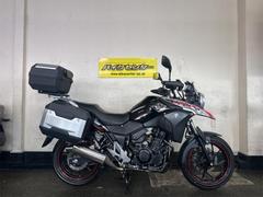 スズキ　Ｖ−ストローム２５０　ＡＢＳ　２０２０年モデル　ハイテックシルバーメタリック　フルパニアケース装備　ＥＴＣ２．０　ＳＰ忠男マフラー