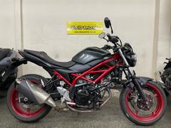 スズキ　ＳＶ６５０　ＡＢＳ　２０２０年モデル　マットブラックメタリック　６速ＭＴ　ローダウンリンク装着　デジタルメーター
