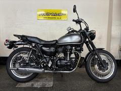 カワサキ　Ｗ８００　ストリート　２０２１年モデル　メタリックマットグラファイトグレー　ＥＴＣ２．０　エンジンガード　サイドバッグステー