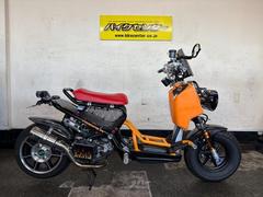 ホンダ　ズーマー　２０１２年モデル　ファイアリーオレンジ　インジェクション　ディスクブレーキ仕様　ロンホイカスタム　ホットラップマフラー