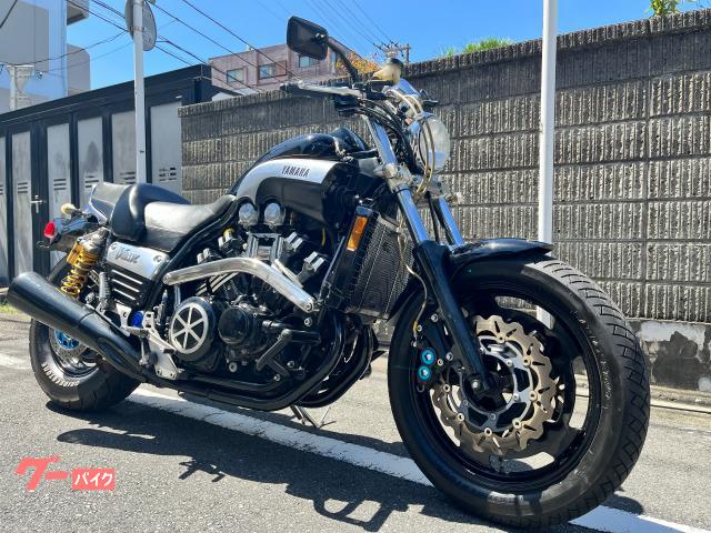 ＶＭＡＸ１２００カスタム　ガルファー３３００ｍｍディスク＋ＭＯＳキャリパー仕様・オーリンズ・サイドサブフレームなど等