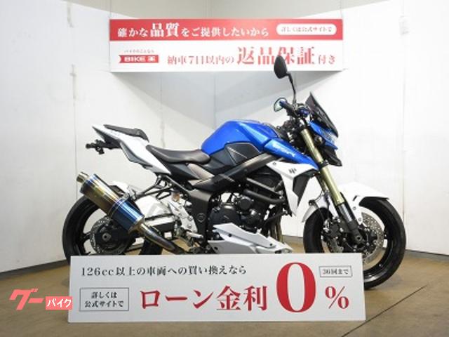 ＧＳＲ７５０／ＡＢＳ／ワイバーンスリップオンマフラー／カスタスクリーン装備