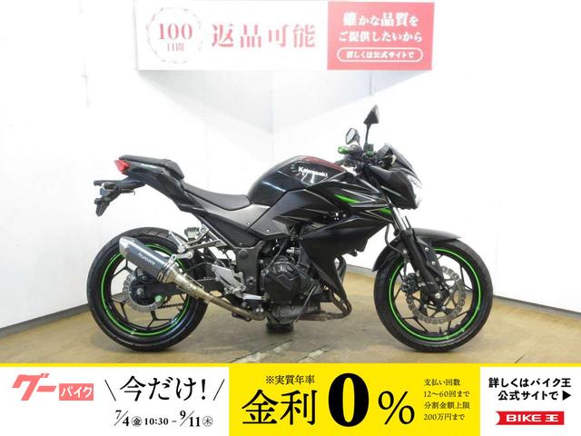 Ｚ２５０／ＥＲ２５０Ｃ型／デイトナ製ＵＳＢ電源／カスタムレバー／ミラークランプバー装備