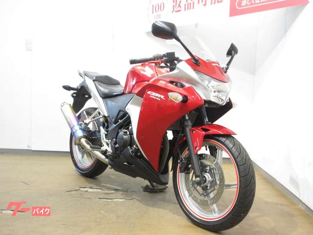 買取強化中！！★お支払い総額12.8万円★ ホンダ CBR250R MC41 モリワキマフラー！社外レバー！激安250MT車両！通勤通学に！関東圏内即日配送可能です！ ホンダ CBR250R／MC41型／モリワキマフラー装備／カスタム
