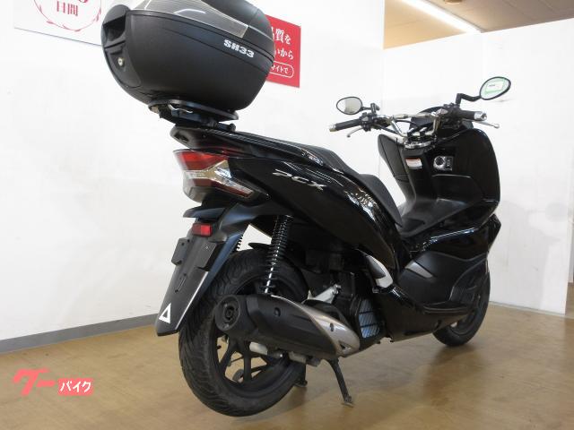 ホンダ PCX／JF81型／カスタムミラー／トップケー装備／マルチ