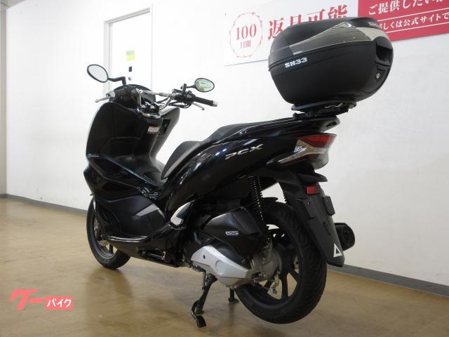 ホンダ PCX／JF81型／カスタムミラー／トップケー装備／マルチ