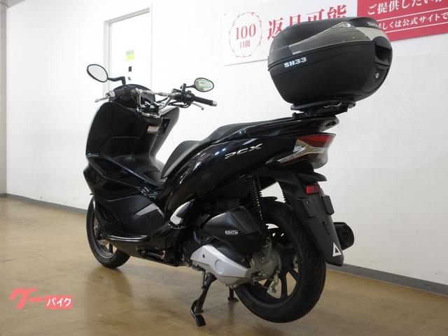 ホンダ PCX／JF81型／カスタムミラー／トップケー装備／マルチ
