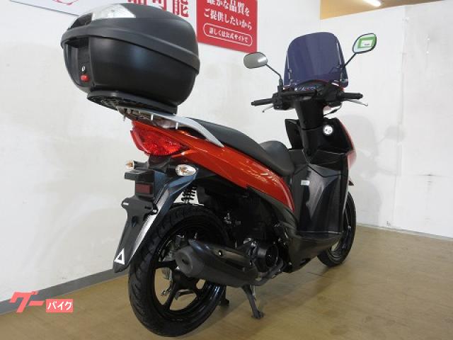 スズキ アドレス110／CE47A型／スクリーン／リアボックス装備