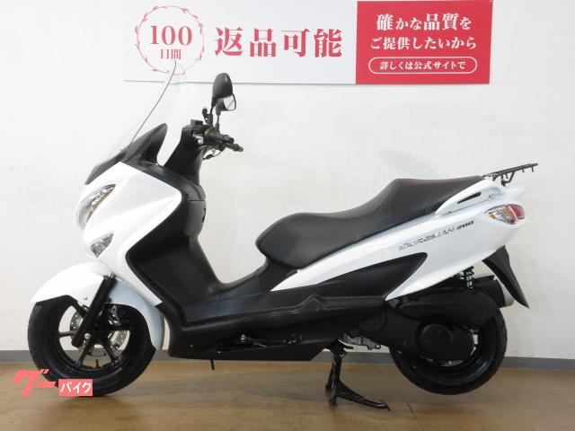 ★２２万円　バーグマン２００　セル１　２０１７年式　実働車★スズキ　CH41A　バーグマン スズキ バーグマン200 (イエローM) 17000Km 200cc 自賠責保険無し
