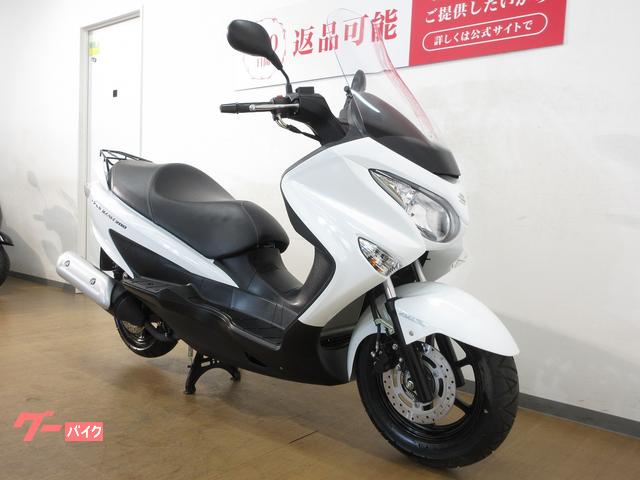 スズキ バーグマン200 CH41A ETC車載器付き!! 下取り/配送/ナンバー登録などご対応します!! スズキ バーグマン200 ETC車載器/GIVIリアボックス付き!! 下取り/配送