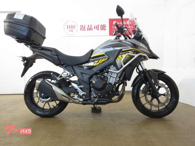 ホンダ 400X／NC47型／GIVI製リアボックス／エンジン