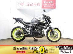 ヤマハ　ＭＴ−０３（３２０ｃｃ）　／ＲＨ１３Ｊ型／アクラポ製マフラー／フェンダーレス