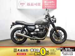 ＴＲＩＵＭＰＨ　ストリートツイン／ＡＢＳ／エンジンガード／社外ナビ装備