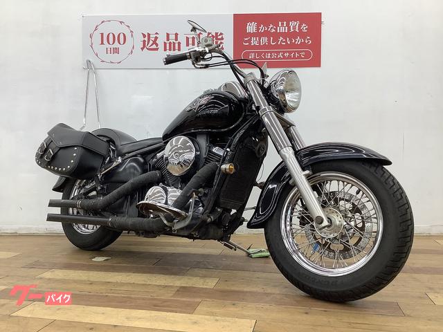 カワサキ バルカン400クラシック スラッシュカットマフラー 