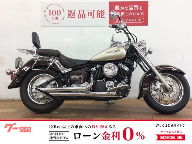 ドラッグスター４００クラシック　２００８年モデル　キャブモデル　バックレスト装備