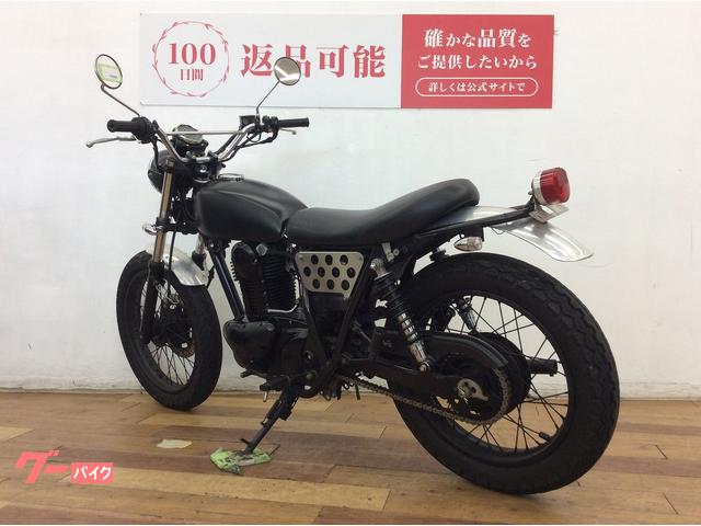 カワサキ 250TR マットブラックタンク メッキフェンダー