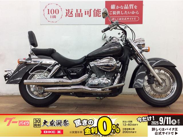 シャドウ４００クラシック　２００９年モデル　バックレスト装備　インジェクションモデル