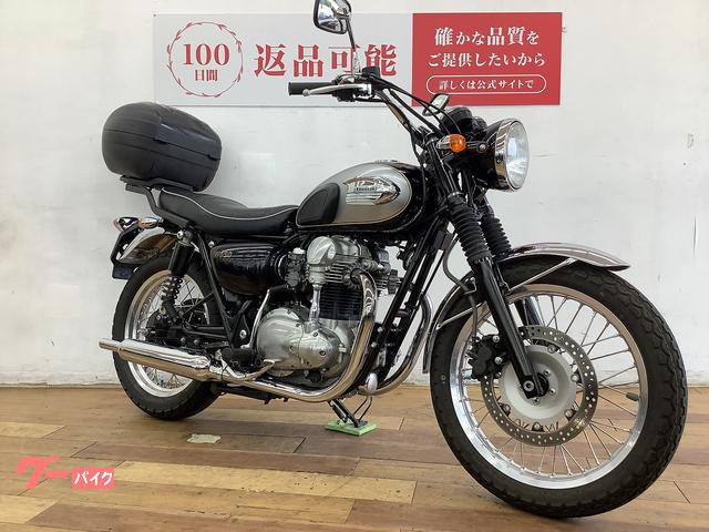 カワサキ W650 2007年モデル GIVI製リアボックス装備