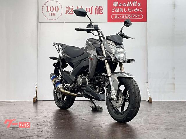 カワサキ Z125PRO 2016年モデル リアキャリア装備｜バイク