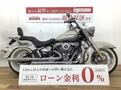 ＨＡＲＬＥＹ−ＤＡＶＩＤＳＯＮ　ＦＬＤＥ　ソフテイルデラックス　バンスハインズ　マフラー装備