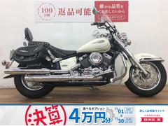 ヤマハ　ドラッグスター４００クラシック　インジェクションモデル　スクリーン　エンジンガード　バックレスト装備