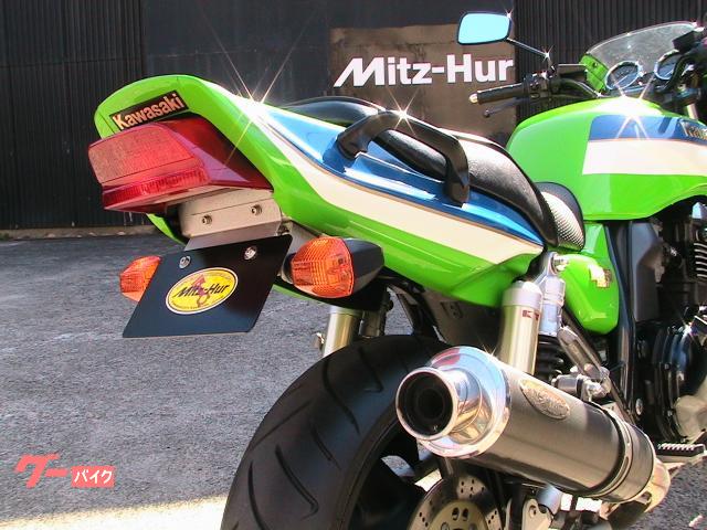 カワサキ ＺＲＸ１１００ ノジマチタンフルエキゾーストマフラーカーボンサイレンサー リアフェンダーレス  前後ブレーキ＆クラッチメッシュホース｜ミッツ・ハー｜新車・中古バイクなら【グーバイク】