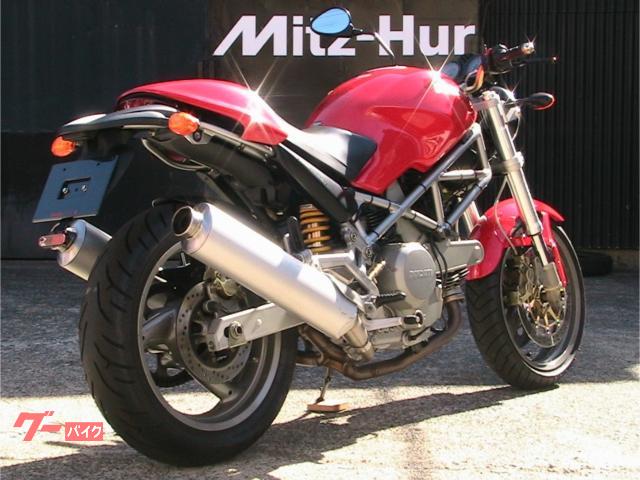 ＤＵＣＡＴＩ モンスター４００ 後期インジェクションモデル 脱着式シングルシートカウル イモビマスターキー有 スペアキー有  ハンドルバー換装｜ミッツ・ハー｜新車・中古バイクなら【グーバイク】