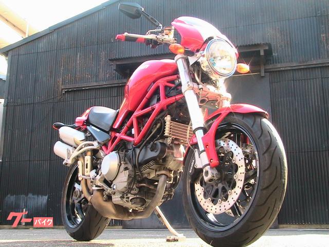ＤＵＣＡＴＩ モンスターＳ２Ｒ １０００ ＨＩＤヘッドライト ハイスロットル イージーポジションステアリングバー  ビキニカウルステー｜ミッツ・ハー｜新車・中古バイクなら【グーバイク】