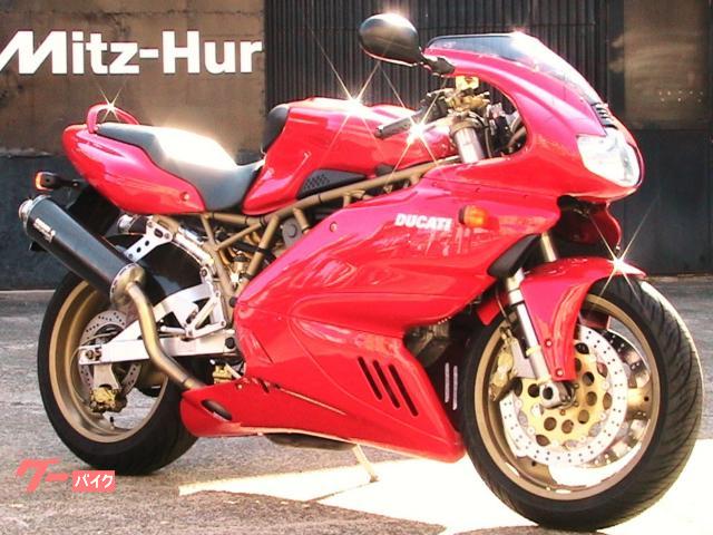 SS900ie フルフェアリングモデル 純正オプションドゥカティパフォーマンスREMUSカーボンスリップオンサイレンサー レリーズ