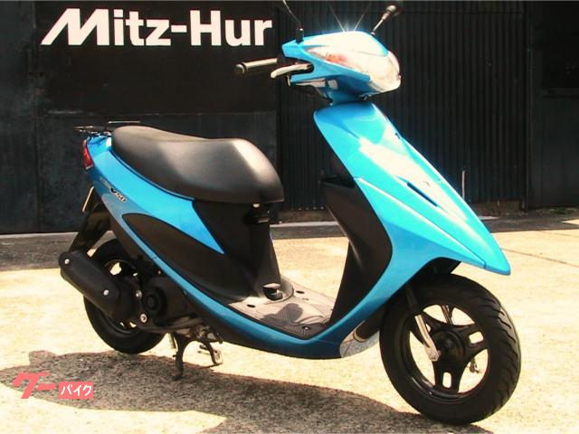 アドレスＶ５０　フルノーマル　低燃費型ＳＥＰエンジン　トリトンブルーメタリック　シャッター付キーシリンダー　リアキャリア