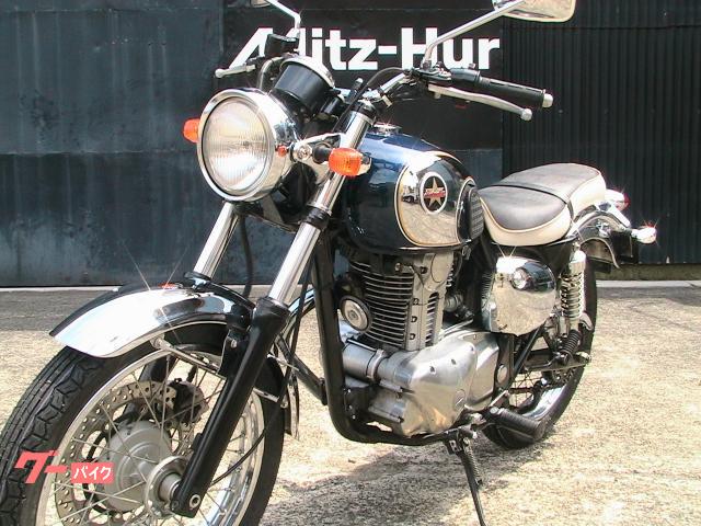 カワサキ エストレヤRS クロームバージョン 前後新品タイヤ交換 新品 