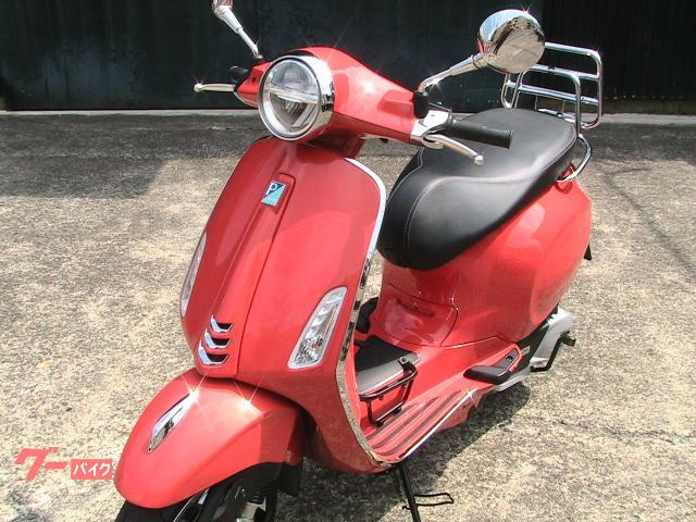 VESPA プリマベーラ125 ABS クロームメッキ折り畳み式リア