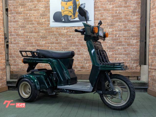 ジャイロＸ　４スト　２人乗り仕様　オールペイント　　他新品オプション多数　整備済み　側車付軽二輪仕様